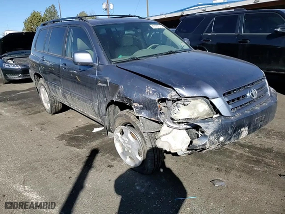 2006 Toyota Highlander w/3rd Row with VIN JTEEP21A660154155, listed as a Copart auction lot 47137515 with 156,205 mi miles and Salvage Title. Bid and sale history available at carsss.com. Image 11.