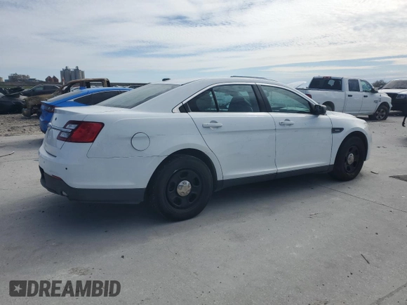2017 Ford Police Interceptor with VIN 1FAHP2L89HG143663, listed as a Copart auction lot 46053765 with 88,219 mi miles and Salvage title. Bid and sale history available at DreamBid. Image 3.