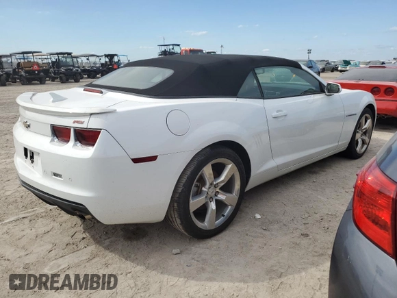 2012 Chevrolet Camaro 2LT with VIN 2G1FC3D39C9128019, listed as a Copart auction lot 76285234 with Not provided miles and Salvage title. Bid and sale history available at DreamBid. Image 3.