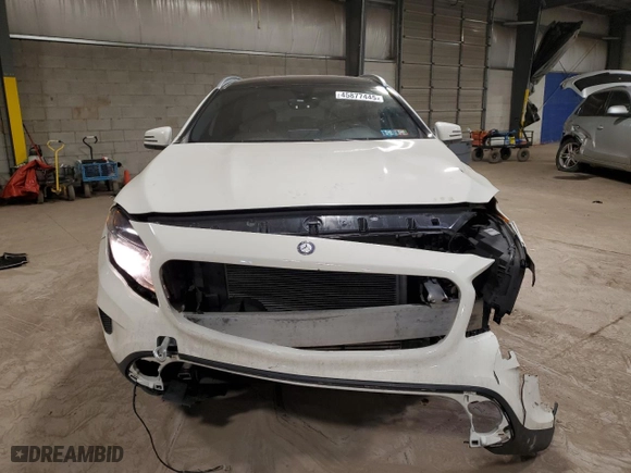 2016 Mercedes-Benz GLA with VIN WDCTG4GBXGJ253431, listed as a Copart auction lot 45877445 with 97,235 mi miles and Salvage Title. Bid and sale history available at carsss.com. Image 5.