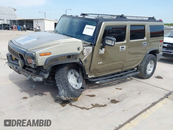 2006 Hummer H2 with VIN 5GRGN23U56H102574, listed as a IAAI auction lot 41955539 with 202,102 mi miles. Bid and sale history available at carsss.com. Image 19.
