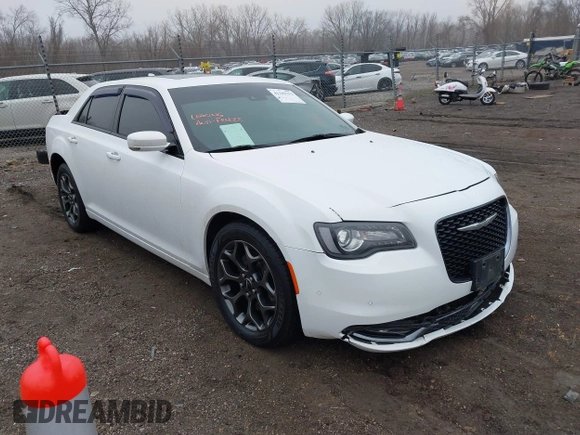 2018 Chrysler 300 with VIN 2C3CCAGG2JH269969, listed as a IAAI auction lot 41199752 with 99,332 mi miles. Bid and sale history available at carsss.com. Image 1.