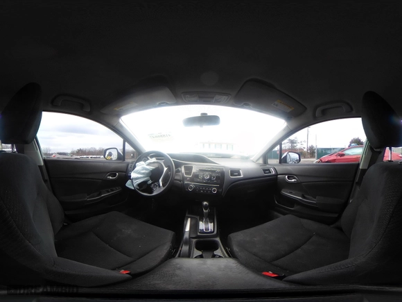 2013 Honda Civic Sdn LX with VIN 2HGFB2F53DH568751, listed as a IAAI auction lot 41886647 with 149,553 mi miles. Bid and sale history available at carsss.com. Image 18.