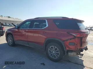 2022 Chevrolet Traverse LT Cloth with VIN 1GNERGKW7NJ145521, listed as a Copart auction lot 56383565 with 37,888 mi miles and Salvage title. Bid and sale history available at DreamBid. Image 2.