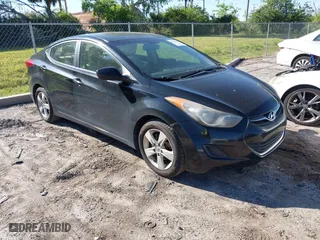 2011 Hyundai Elantra Ltd with VIN KMHDH4AE5BU143903, listed as a IAAI auction lot 41784556 with 182,009 mi miles. Bid and sale history available at carsss.com. Image 1.