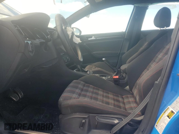 2019 Volkswagen GTI S with VIN 3VW5T7AU8KM008545, listed as a Copart auction lot 56515965 with 24,405 mi miles and Salvage title. Bid and sale history available at DreamBid. Image 7.