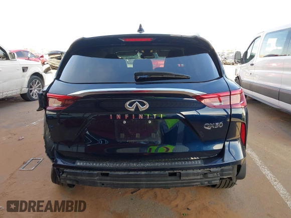 2019 Infiniti QX50 LUXE with VIN 3PCAJ5M19KF145236, listed as a IAAI auction lot 41783512 with 95,206 mi miles. Bid and sale history available at carsss.com. Image 16.