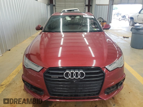 2017 Audi A6 with VIN WAUH2BFC8HN056404, listed as a Copart auction lot 62968285 with 198,328 mi miles and Clean title. Bid and sale history available at DreamBid. Image 5.