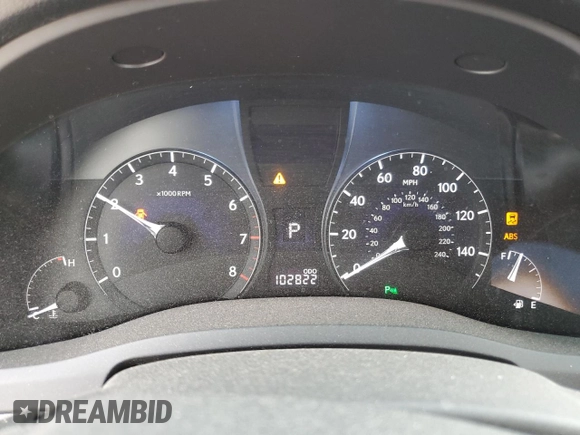 2010 Lexus RX 350 with VIN 2T2BK1BA4AC012430, listed as a Copart auction lot 50730655 with 102,822 mi miles and Salvage Title. Bid and sale history available at DreamBid. Image 9.