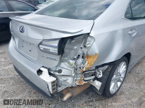2010 Lexus HS 250h z VIN JTHBB1BA6A2014293, wystawiony jako IAAI lot #41948412 z przebiegiem 224 399 mil mil oraz . Historia ofert i sprzedaży dostępna na DreamBid. Obrazek 6.