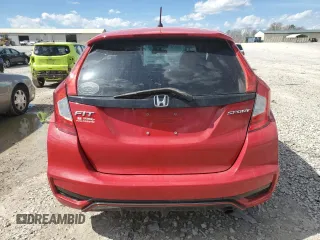 2018 Honda Fit Sport with VIN 3HGGK5H63JM709682, listed as a Copart auction lot 49646605 with 221,758 mi miles and Salvage Title. Bid and sale history available at carsss.com. Image 6.