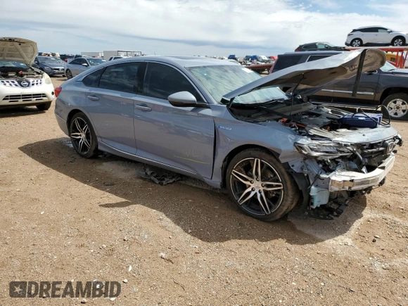 2021 Honda Accord Touring with VIN 1HGCV3F97MA005560, listed as a Copart auction lot 55271745 with 63,443 mi miles and Salvage title. Bid and sale history available at DreamBid. Image 4.