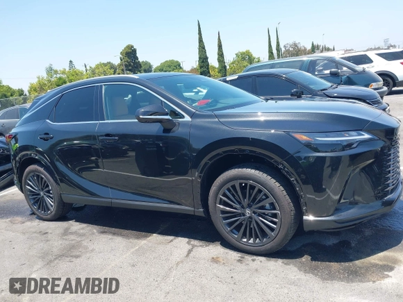 2025 Lexus RX 350 with VIN 2T2BAMBAXSC058589, listed as a IAAI auction lot 42620541 with 2,262 mi miles and . Bid and sale history available at DreamBid. Image 14.