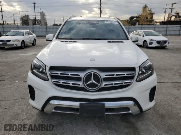 2017 Mercedes-Benz GLS 450 with VIN 4JGDF6EE3HA925011, listed as a Copart auction lot 80407493 with 90,241 mi miles and . Bid and sale history available at DreamBid. Image 5.
