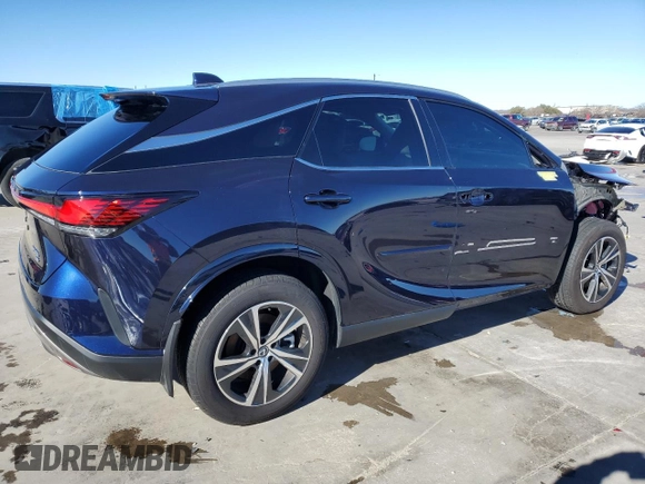 2024 Lexus RX with VIN 2T2BAMCA8RC067526, listed as a Copart auction lot 87695555 with 7,858 mi miles and Salvage Title. Bid and sale history available at carsss.com. Image 3.