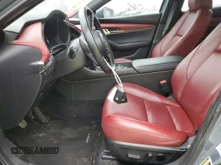2023 Mazda 3 2.5 S Premium with VIN JM1BPAMM1P1615345, listed as a Copart auction lot 48707645 with 26,598 mi miles and Salvage Title. Bid and sale history available at carsss.com. Image 7.