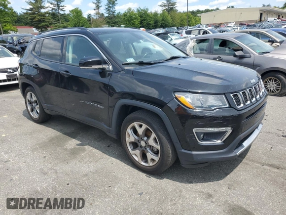 2020 Jeep Compass Limited with VIN 3C4NJCCB1LT231188, listed as a Copart auction lot 57659365 with 77,929 mi miles and Salvage title. Bid and sale history available at DreamBid. Image 4.