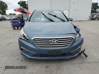 2015 Hyundai Sonata 2.4L SE with VIN 5NPE24AF8FH038856, listed as a Copart auction lot 54543965 with 206,522 mi miles and Salvage Title. Bid and sale history available at carsss.com. Image 5.