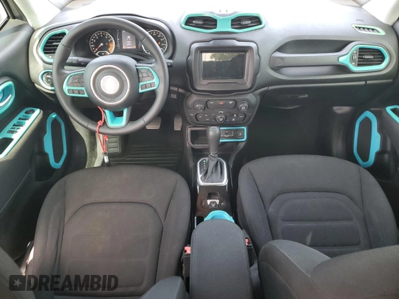 2018 Jeep Renegade Latitude with VIN ZACCJABB4JPJ32945, listed as a Copart auction lot 60238015 with 49,717 mi miles and Salvage title. Bid and sale history available at DreamBid. Image 8.