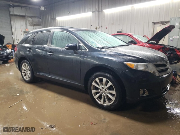 2013 Toyota Venza LE with VIN 4T3BA3BBXDU036267, listed as a Copart auction lot 86115354 with 224,345 mi miles and Salvage Title. Bid and sale history available at carsss.com. Image 4.