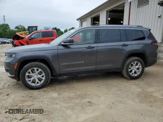 2023 Jeep Grand Cherokee Limited z VIN 1C4RJKBG8P8831395, wystawiony jako Copart lot #58511795 z przebiegiem 38 160 mil mil oraz Szkoda całkowita • Salvage title. Historia ofert i sprzedaży dostępna na DreamBid. Obrazek 1.