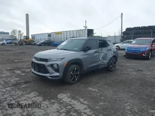 2023 Chevrolet TrailBlazer RS with VIN KL79MUSL3PB011922, listed as a IAAI auction lot 41943713 with 43,742 mi miles and . Bid and sale history available at DreamBid. Image 2.