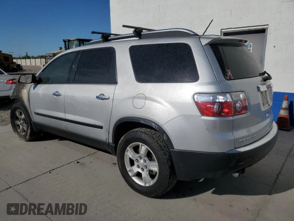 2009 GMC Acadia SLE1 with VIN 1GKEV13DX9J152858, listed as a Copart auction lot 57782464 with Not Provided miles and Salvage Title. Bid and sale history available at carsss.com. Image 2.