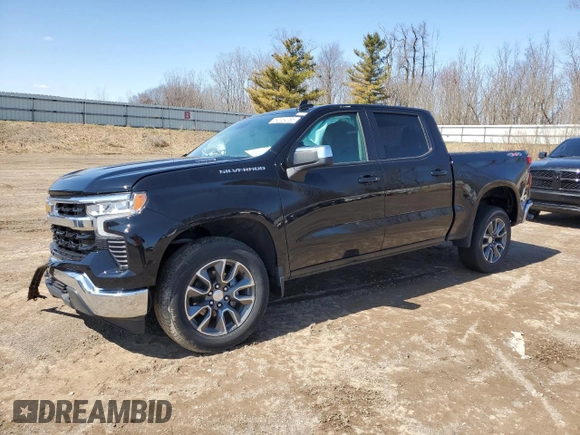 2024 Chevrolet Silverado 1500 LT with VIN 3GCPDKEK5RG446369, listed as a Copart auction lot 50154785 with 2,882 mi miles and Salvage Title. Bid and sale history available at carsss.com. Image 1.