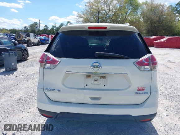 2015 Nissan Rogue SL with VIN 5N1AT2MV8FC820472, listed as a IAAI auction lot 41880134 with 191,035 mi miles. Bid and sale history available at carsss.com. Image 16.