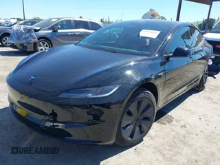 2025 Tesla Model 3 Long Range with VIN 5YJ3E1EA5SF919681, listed as a IAAI auction lot 41818042 with 2,173 mi miles and . Bid and sale history available at DreamBid. Image 22.