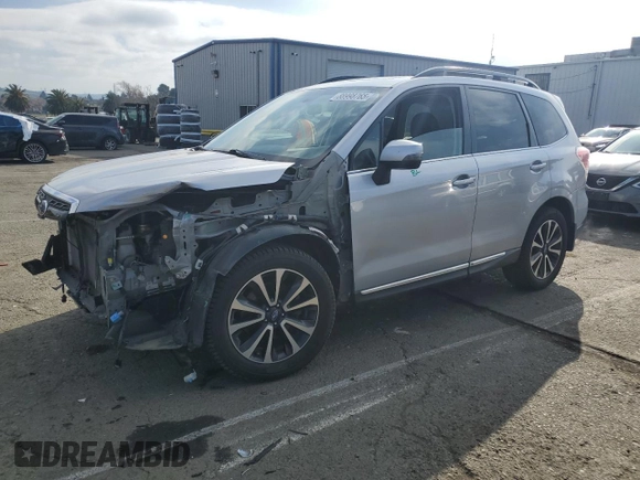 2017 Subaru Forester Touring with VIN JF2SJGWC2HH539654, listed as a Copart auction lot 88998765 with 89,654 mi miles and Salvage Title. Bid and sale history available at carsss.com. Image 1.