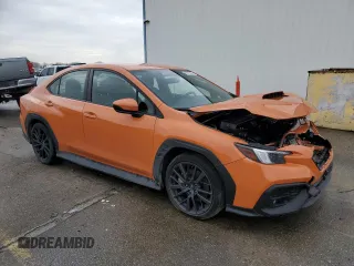 2022 Subaru WRX Premium with VIN JF1VBAH66N8027250, listed as a Copart auction lot 86513694 with 14,669 mi miles and Salvage Title. Bid and sale history available at carsss.com. Image 4.