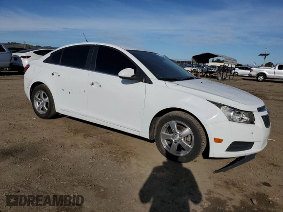 2013 Chevrolet Cruze 1LT with VIN 1G1PC5SB7D7321217, listed as a Copart auction lot 46117495 with 143,662 mi miles and Salvage Title. Bid and sale history available at carsss.com. Image 4.