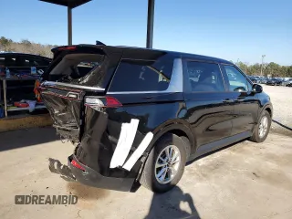 2024 Kia Carnival LX with VIN KNDNB4H39R6400199, listed as a Copart auction lot 46902355 with 28,397 mi miles and Salvage Title. Bid and sale history available at carsss.com. Image 3.