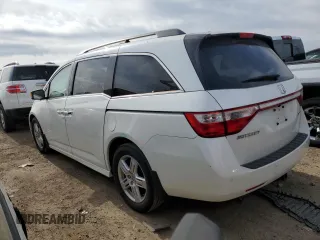 2013 Honda Odyssey Touring with VIN 5FNRL5H9XDB037076, listed as a Copart auction lot 51978345 with 145,897 mi miles and Salvage Title. Bid and sale history available at carsss.com. Image 2.