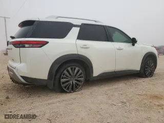2022 Nissan Pathfinder SL with VIN 5N1DR3CBXNC246321, listed as a Copart auction lot 43754755 with 35,889 mi miles and Salvage Title. Bid and sale history available at carsss.com. Image 3.