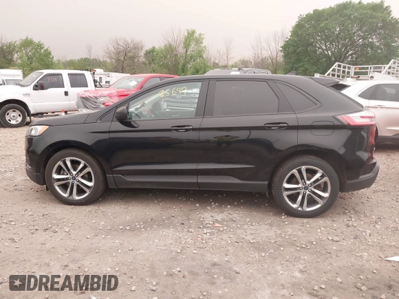 2019 Ford Edge SE with VIN 2FMPK4G97KBB82717, listed as a IAAI auction lot 42385647 with 102,616 mi miles and . Bid and sale history available at DreamBid. Image 14.