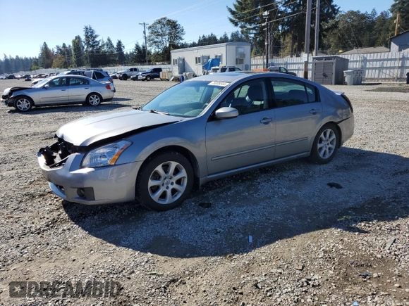 2007 Nissan Maxima 3.5 SL with VIN 1N4BA41E47C850476, listed as a Copart auction lot 75008844 with 201,515 mi miles and Salvage Title. Bid and sale history available at carsss.com. Image 1.