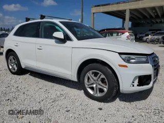 2019 Audi Q5 Premium with VIN WA1ANAFY4K2094927, listed as a Copart auction lot 53795045 with 61,342 mi miles and Non repairable. Bid and sale history available at DreamBid. Image 4.