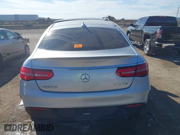 2019 Mercedes-Benz GLE 43 AMG with VIN 4JGED6EB8KA155654, listed as a IAAI auction lot 41334185 with Not provided miles and . Bid and sale history available at DreamBid. Image 16.