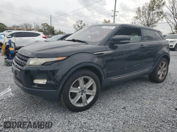 2012 Land Rover Range Rover Evoque Pure Premium with VIN SALVR1BG1CH657366, listed as a Copart auction lot 47878615 with 101,342 mi miles and Clean Title. Bid and sale history available at carsss.com. Image 1.