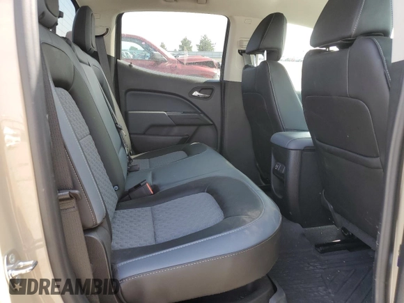 2022 Chevrolet Colorado 4WD Z71 with VIN 1GCGTDENXN1333289, listed as a Copart auction lot 59549725 with 19,583 mi miles and Salvage title. Bid and sale history available at DreamBid. Image 10.