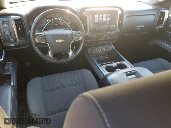 2017 Chevrolet Silverado 1500 LT with VIN 1GCVKREC6HZ272051, listed as a Copart auction lot 88498625 with 83,837 mi miles and Salvage Title. Bid and sale history available at DreamBid. Image 8.