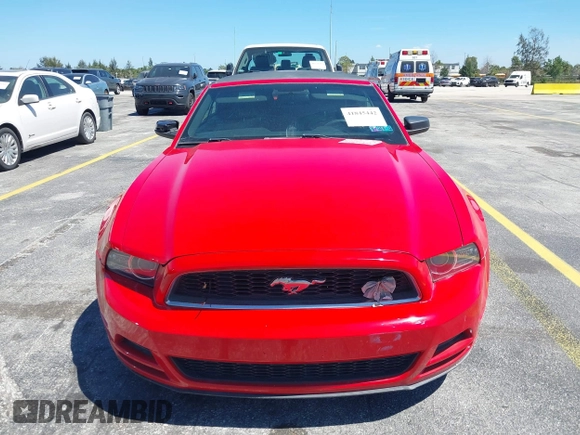 2014 Ford Mustang V6 with VIN 1ZVBP8EM8E5234165, listed as a IAAI auction lot 41845442 with 78,929 mi miles. Bid and sale history available at carsss.com. Image 12.