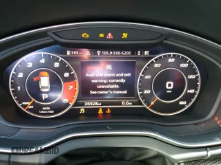 2020 Audi SQ5 Premium Plus with VIN WA1B4AFY6L2033703, listed as a Copart auction lot 46444323 with 36,928 mi miles. Bid and sale history available at carsss.com. Image 9.