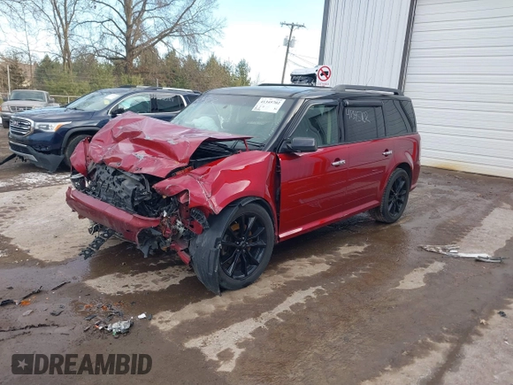 2016 Ford Flex SEL z VIN 2FMGK5C87GBA03604, wystawiony jako IAAI lot #41345702 z przebiegiem 125 424 mil mil oraz . Historia ofert i sprzedaży dostępna na DreamBid. Obrazek 18.