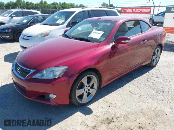2010 Lexus IS 250 C с VIN JTHFF2C26A2502906, выставлен на аукционе IAAI как лот 42345094 с пробегом 200 600 миль миль и . История ставок и продаж доступна на DreamBid. Изображение 22.