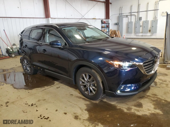 2023 Mazda CX-9 Touring with VIN JM3TCBCY1P0655657, listed as a Copart auction lot 50911345 with 15,013 mi miles and Salvage Title. Bid and sale history available at carsss.com. Image 4.