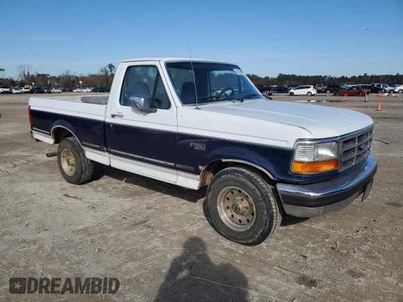 1995 Ford F-150 with VIN 1FTEF15N4SLB87548, listed as a Copart auction lot 89120355 with 0 mi miles and Clean Title. Bid and sale history available at carsss.com. Image 4.