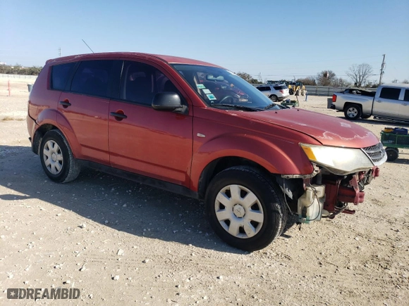 2008 Mitsubishi Outlander ES with VIN JA4LS21W58Z009848, listed as a Copart auction lot 85334464 with 246,749 mi miles and Salvage Title. Bid and sale history available at carsss.com. Image 4.